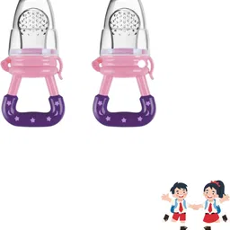 aapni dukan SST Sales Baby Food And Fruit Nibbler & Pacifier Teether BPA Free Nibbler TH289 Feeder-picture-0