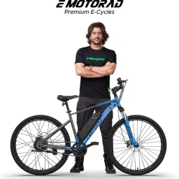 X1 Blue 27.5 inches Single Speed Lithium-ion (Li-ion) Electric Cycle-image-48