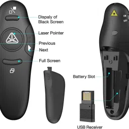 OG X NEXA WITH DEVICE Wireless Presenter Clicker USB Remote for PowerPoint PPT image 2