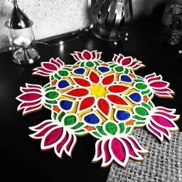 PO47Wooden Stencil-Design-1 Rangoli Stencil-20