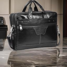 Men & Women Black Messenger Bag-image-101