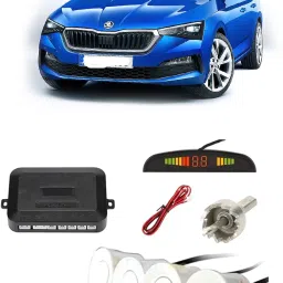 YB482 Silver Car Reverse Parking Sensor with LED Display 4 Sensor Y482 Parking Sensor-picture-21