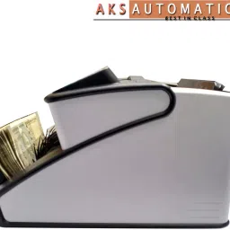 AKS AUTOMATION OLC PRO LCD Cash Counter with Counterfeit Detection Note Counting Machine image 3