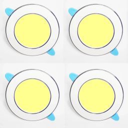 9 Watt Warm White ( Yellow ) Colour 4 Pcs Led Conceal Light Down Light Ceiling Light Ceiling Lamp-image-1