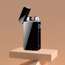 USB Rechargeable Lighter Windproof Flameless Lighter For Smoking &Easy CarryE246 Pocket Lighter-image-15