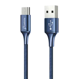 Pebble Type A to Micro USB 3.3 Feet (1M) Cable (Sync and Charge, Blue)-25