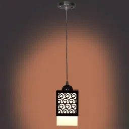 Wooden Hanging Lamp Without Bulb(PACK OF 1) Pendants Ceiling Lamp-picture-12