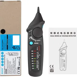 Electric Voltage Tester Pen 12-1000V Auto Adjustable Sensitivit Live Wire Check Digital Voltage Tester-26