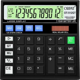 ORPAT OT-512 GT CHECK & CORRECT BasicCalculator-picture-10