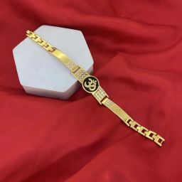 Bracelet FST24 Gold Finish Rakhi, Bracelet Set-image-94