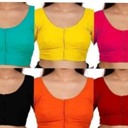 Round Neck Women Blouse-image-57