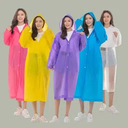 ruchika Solid Women Raincoat-picture-33