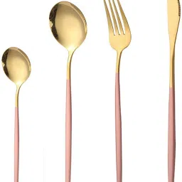 Eating Tableware Set Mirror Polished Cutlery Steel Cutlery Set-image-11