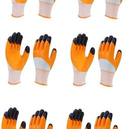 Nylon Anti Cut Resistance Hand Gloves Re-usable and Washable,Industrial use, use for Kitchen, Gardening, Metal Sheet, Agriculture, Construction etc Gardening Shoulder Glove Gardening Shoulder Glove Pack of 6 Pairs Gardening Shoulder Glove-picture-14