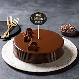 Choco Truffle Birthday Cake-image-66