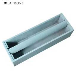 La Trove Blue Single Rod Bangle Tray Organisers-23