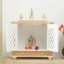 india home wood Gold Sheesham Wood With Door Handicraft Temple-picture-27
