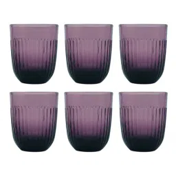 la rochere Ouessant Dark Purple Glass ( Set of 6 ) Everyday Tumbler Glass-picture-42
