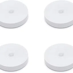 Tankit Motion Sensor Light, USB Charging LED Nightlight, Wireless Sensor Wall Light for Hallway, Wardrobe, Basement, Cupboard, Garage Bedroom, Toilet, Car, Outdoor Camping Light Pack of 4 Smart Sensor Light-27