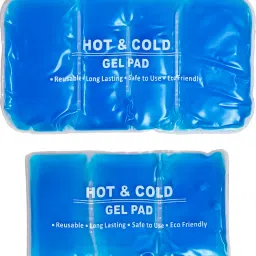 Three & Four Section Transparent & Reusable Gel Pack For Pain Relief (2 Pack) Hot & Cold Pack-image-5