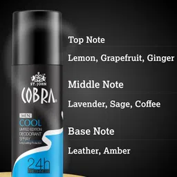 St. John Set Of Cobra Live & Cool Deodorant Spray-150 ml Each image 2