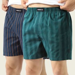 damensch Pack of 2 Striped Men Boxer-picture-4