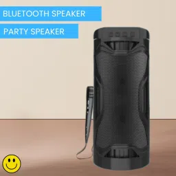 SACRO Bubble(PORTABLE BLUETOOTH PARTY SPEAKER) Dynamic Thunder Sound & Karaoke MicW53 30 W Bluetooth Party Speaker-image-9