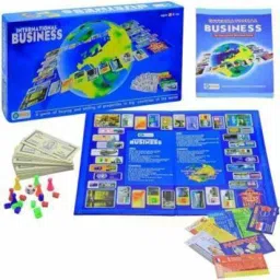 International Business Game with Folding Board Game Set for Kids and Adults,Game for Time Pass Party & Fun Games Board Game Board Game Accessories-36