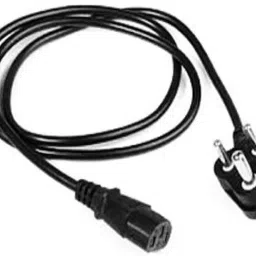 CUDU Combo Set of Male to Male 15 Pin VGA and Power Cable for Computer CPU, Monitor, Printer (Blue, 1.5 m) Combo Set image 3