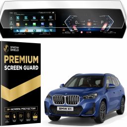 spartan shield Screen Guard for BMW X1 2023 | 10.7 Inch Infotainment + 10.25 inch Instrument Cluster Full Screen Guard | xLine & M Sport | Car Digital Display Accessory 2024 [Not Tempered Glass]-image-29