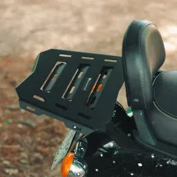 Meteor 350 Luggage Carrier | Meteor 350 Top Plate | Meteor 350 Luggage Rack Bike Storage Stand-image-11