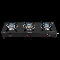 Fabiano FAB-3BRN Toughened Glass Top 3 Burner Automatic Gas Stove (Pan Support Attachment, Black)-image-40