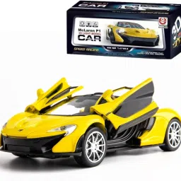3D Light Unisex Sports Car Toy for Kids | McLaren P1 Design with LED Lights-picture-19