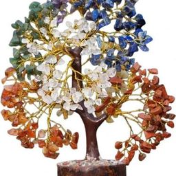 vastu vardan Vastu Crystal Seven Chakra Tree (600 Beads) Feng Shui & Vastu Healing Tree Decorative Showpiece - 26 cm-picture-16