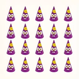 SPECIAL YOU 20 Pcs Purple Happy Birthday Caps-image-76