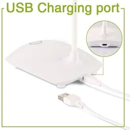 khodalraj enterprises Battery Operated Table Lamp for Study Led Light, Light Touch Control Eye Caring, Study Lamp image 3