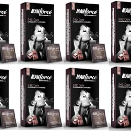 Xotic Chocolate Flavoured Condoms for Men - 10 Pcs x Pack of 12 Condom-image-10