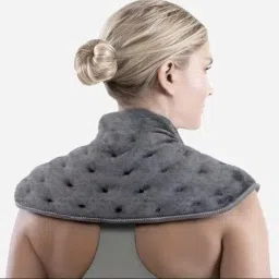 Microwave Neck & Shoulder Rapid Relief Wrap Hot & Cold Therapy Wrap Pad Men, Women Lacrosse Shoulder Pad-image-51
