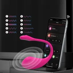 Lushh App Control Vibrator with 10 Mode & Speed For Women or Girls-image-37