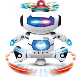 Dancing Robot Toy for Kids with 3D Flashing Lights and Music-image-88