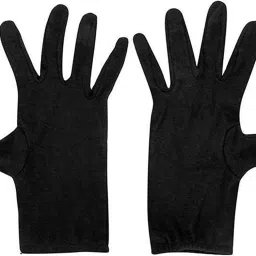Girl's Cotton Hand Summer Gloves for Protection From Sun Burn/Heat/Pollution Inner Gloves-image-30