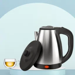 Electric Kettle with Stainless Steel Body, 1.5ltr for boiling Water,tea,EggsH18 Beverage Maker-image-62