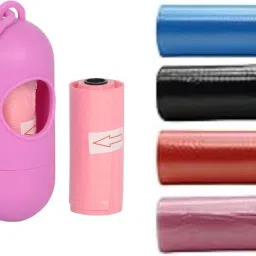 Diaper Disposal Bag Dispenser (1 Capsul and 6 Multi Color Garbage Roll)-32