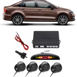 G618 Black Car Reverse Parking Sensor with LED Display 4 Sensor G618 Parking Sensor-12