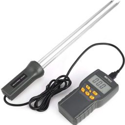 kerro MD-7822 moisture meter MD7822 Digital Grain Moisture Meters Measuring Probe with LCD Display Pin-Type Digital Moisture Measurer image 3