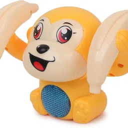 Dancing Rolling Monkey Musical Toy Tumbling Spinning Clapping Monkey For Kids-picture-13