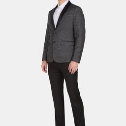 arrow Men Blazer and Trousers Solid Suit-picture-2