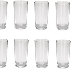 Bottle & 12 Glass Serving Lemon Set, Green, Clear, Glass - A266 Jug Bottle Glass Set-image-31