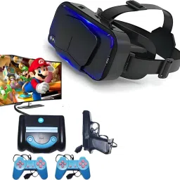 Elevea Combo C150 VR 3D Headset & Retro Video Game Console - 15 Years Warranty 8 GB with 80s or 90s-16