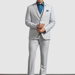 Blackberrys Slim-Fit Single-Breasted Three-Piece Formal Suit-30